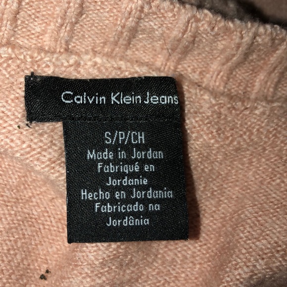 Calvin Klein Womens Chunky Cable Sweater NWT - Picture 3 of 6